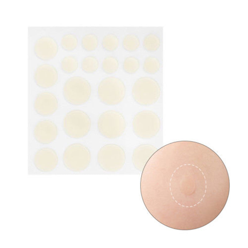 Waterproof Hydrocolloid Acne Patches – 24 Spot Covers