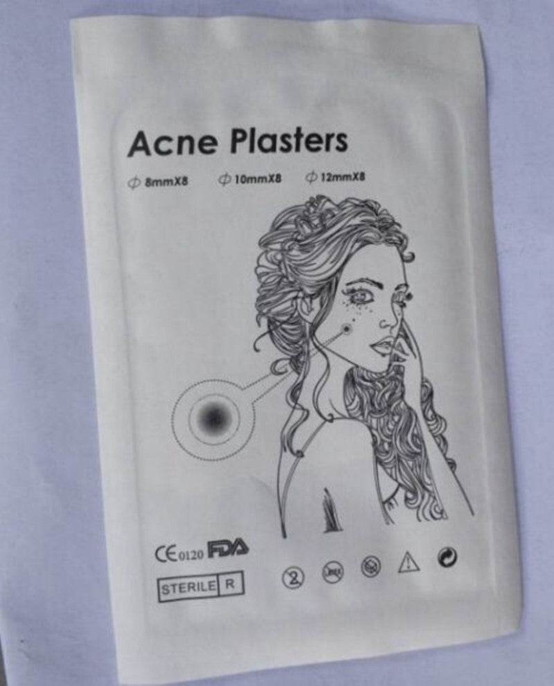 Waterproof Hydrocolloid Acne Patches – 24 Spot Covers