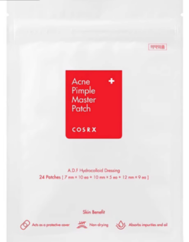 Waterproof Hydrocolloid Acne Patches – 24 Spot Covers